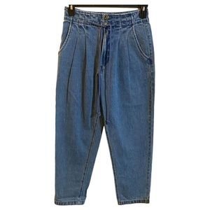 Forever 21 High Waisted Blue Jeans 26